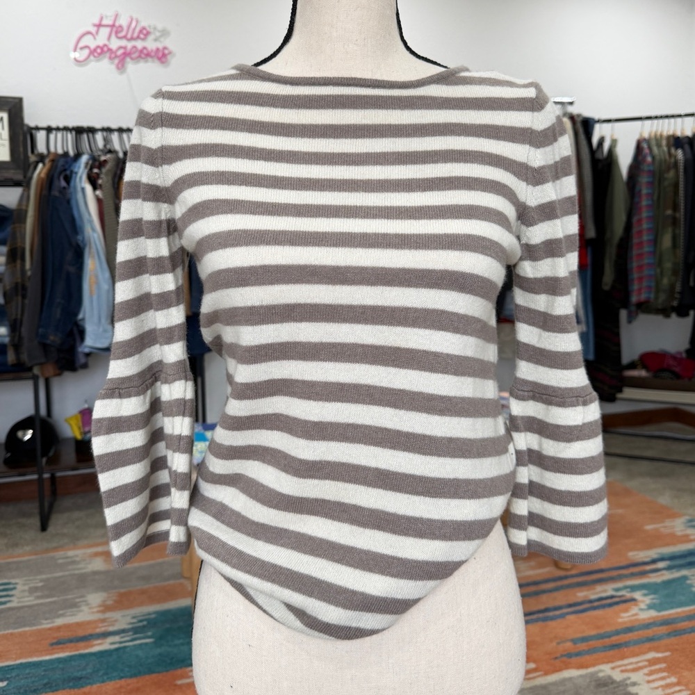 Benedetta B. Cashmere Striped Sweater